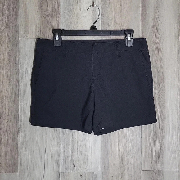 Nike Dri Fit‎ Hurley Charcoal Grey Chino Style Shorts Juniors Size 7 - Picture 1 of 12